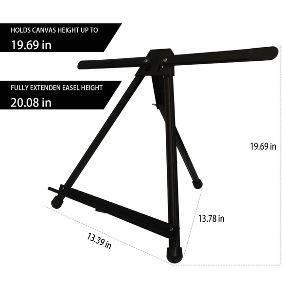 Art Easel Foldable Tabletop Painting - Picture 1 of 5